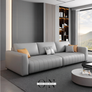 Strada Channel Leather Sofa