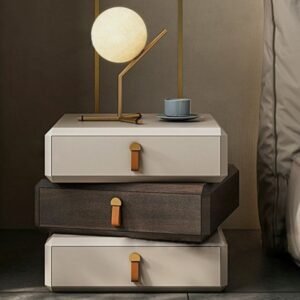 Brass Loft Nightstand