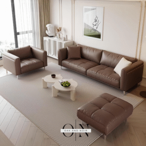 Loftline Leather Sofa