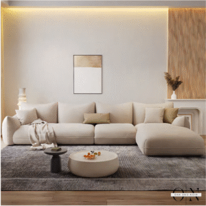 Haven Curve Chaise Sofa